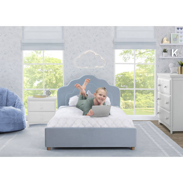 Delta Children Disney Princess Carriage Convertible Toddler Bed